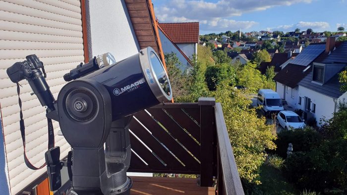 Sonnenbeobachtung mit Teleskop