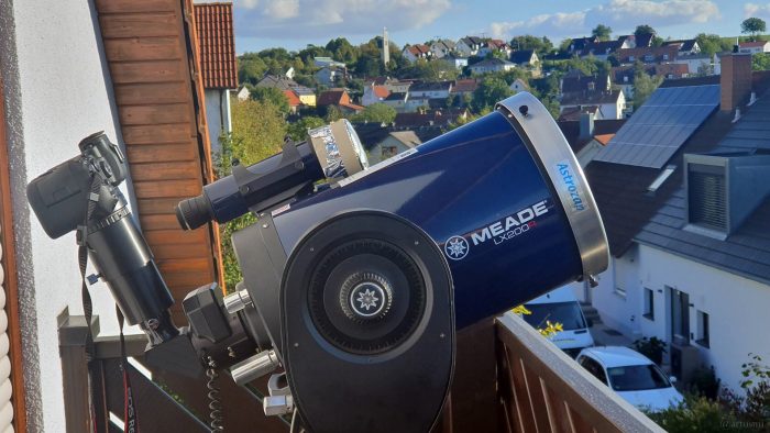 Sonnenbeobachtung mit Teleskop