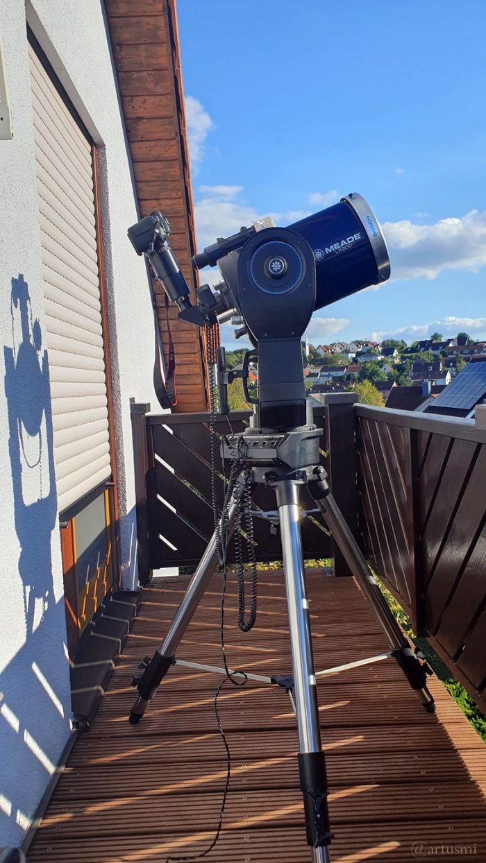 Sonnenbeobachtung mit Teleskop