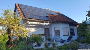 Unsere PV-Anlage am 25. September 2023