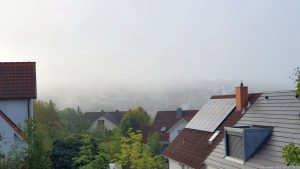 Nebel am Morgen des 27. September 2023 in Eisingen