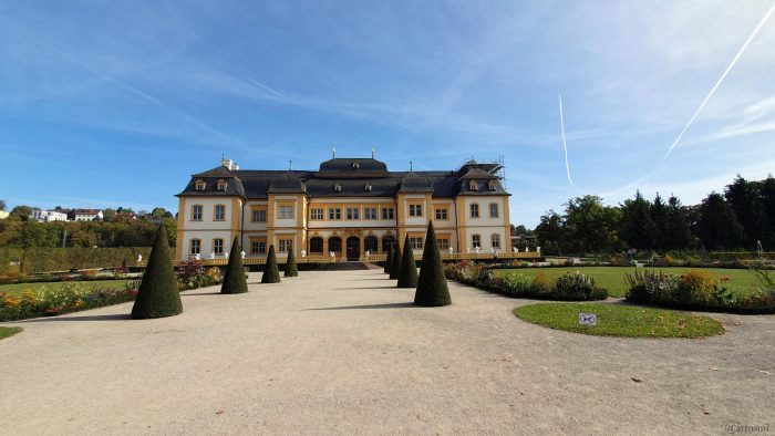 Schloss Veitshöchheim am 10. Oktober 2023