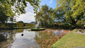 Hofgarten Veitshöchheim am 13. Oktober 2023