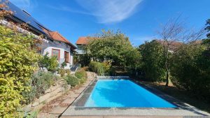 Ende der Badesaison 2023 - am 16. Oktober haben wir unseren Pool winterfest gemacht