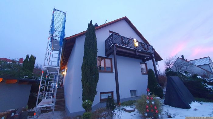 Installation unserer PV-Anlage am 19. Dezember 2022