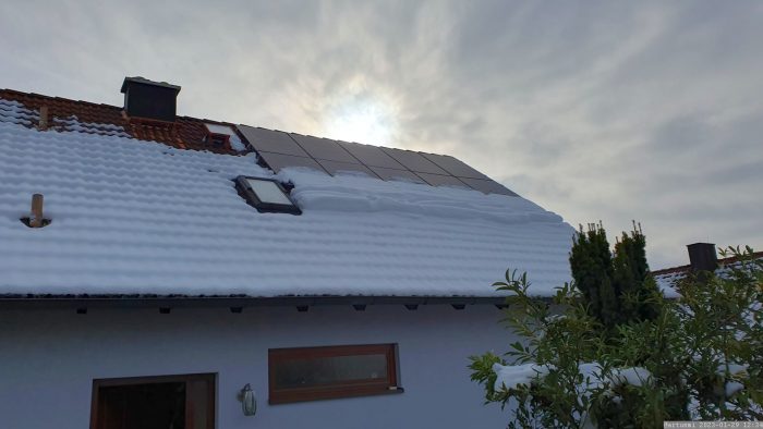Sonnenstand zur Mittagszeit am 29. Januar 2023