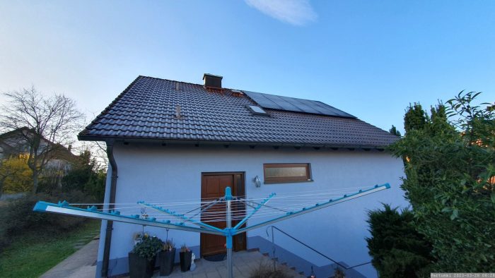 Unsere PV-Anlage am 28. März 2023