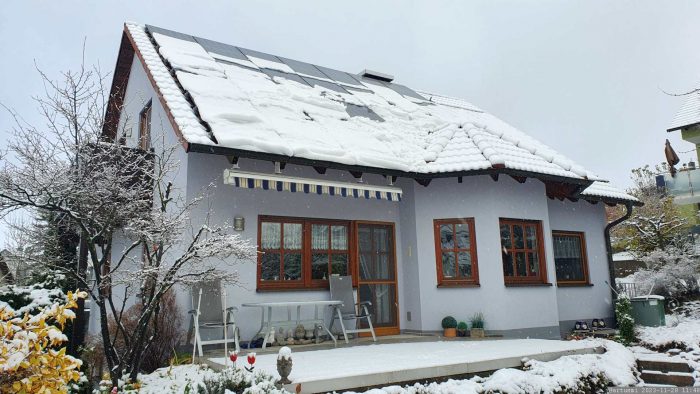 Unsere PV-Anlage am 28. November 2023