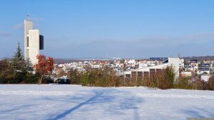Philippuskirche in Eisingen am 3. Dezember 2023