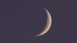 Zunehmender Mond am 16. Dezember 2023