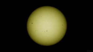 Sonnenfleckenaktivität am 11. Januar 2024