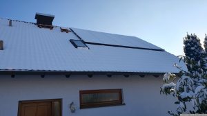 Unsere PV-Anlage am 20. Januar 2024