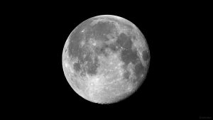 Abnehmender Mond am 27. Januar 2024