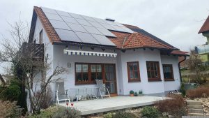 Unsere PV-Anlage am 14. Februar 2024 (Aschermittwoch und Valentinstag)