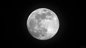 Zunehmender Mond in Erdferne am 23. Februar 2024