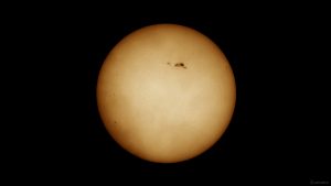 Sonnenfleckenaktivität am 25. Februar 2024