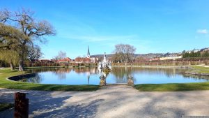 Hofgarten in Veitshöchheim am 28. Februar 2024