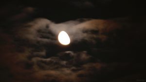 Abnehmender Mond am 1. März 2024