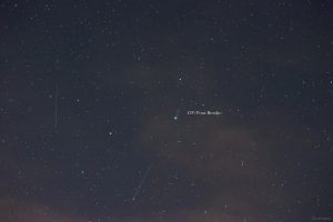 Komet 12P/Pons-Brooks am 11. März 2024 am Nordwesthimmel von Eisingen