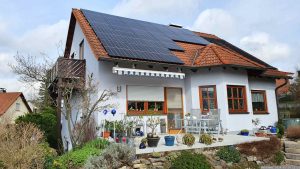 Unsere PV-Anlage am 14. März 2024