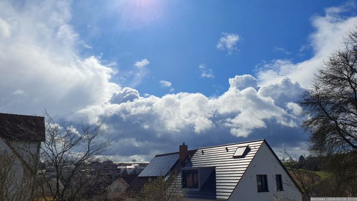 Wetterbild aus Eisingen vom 16. März 2024
