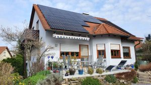 Unsere PV-Anlage am 20. März 2024