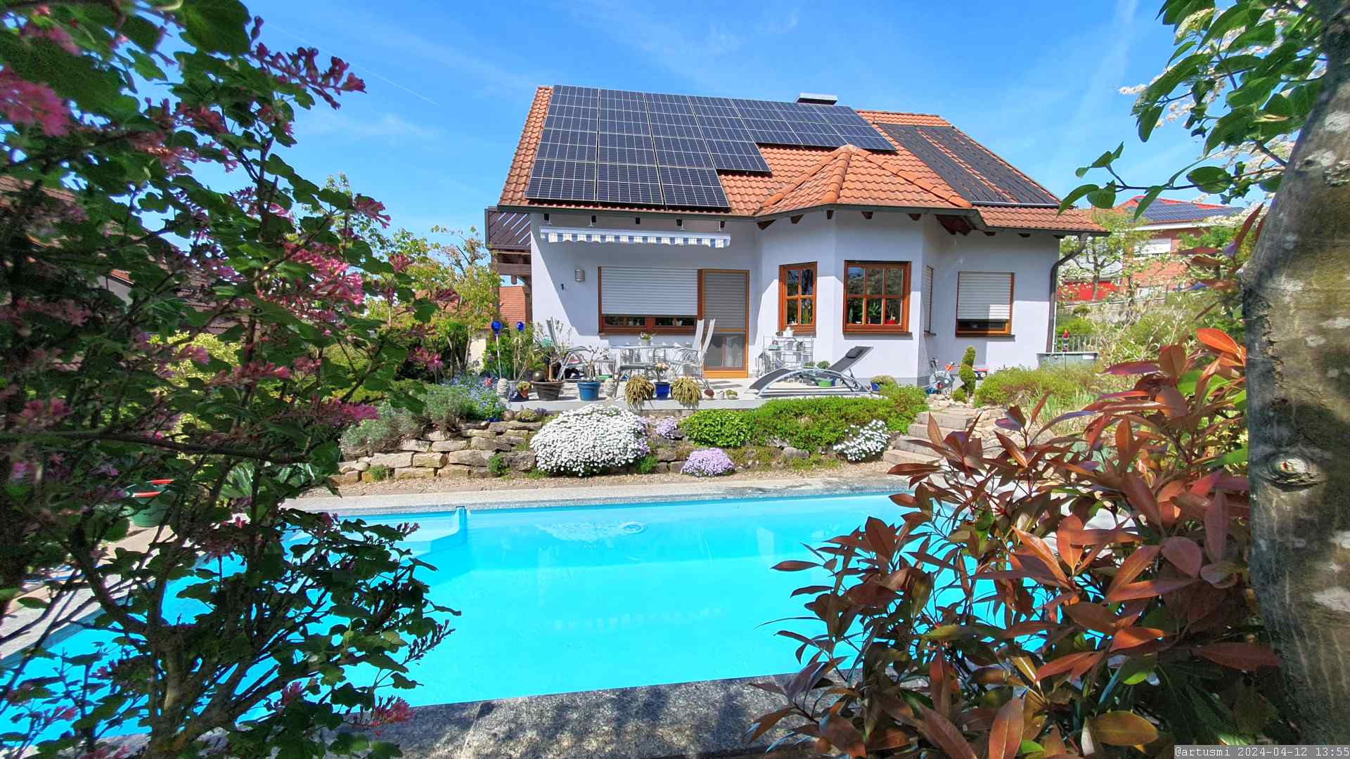Unser Garten am 12. April 2024