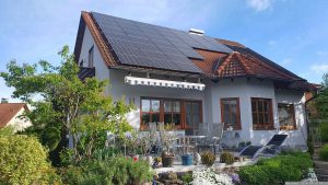 Unsere PV-Anlage am 16. April 2024