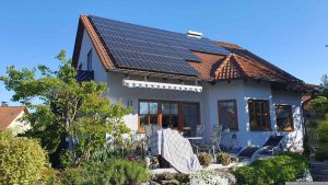 Unsere PV-Anlage am 23. April 2024