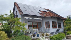 Unsere PV-Anlage am 25. April 2024