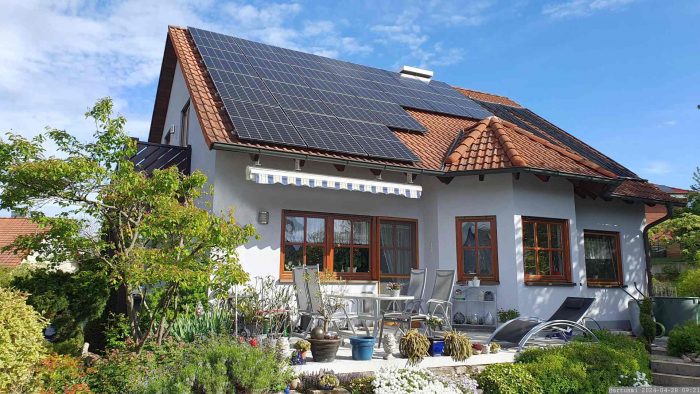 Unsere PV-Anlage am 28. April 2024