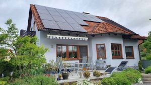 Unsere PV-Anlage am 3. Mai 2024