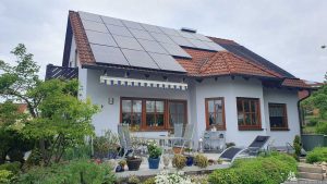 Unsere PV-Anlage am 4. Mai 2024