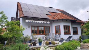 Unsere PV-Anlage am 5. Mai 2024