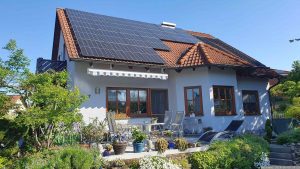 Unsere PV-Anlage am 9. Mai 2024