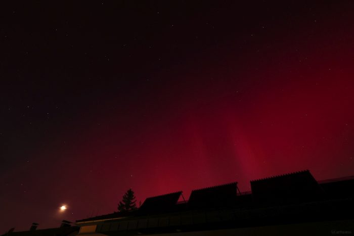 Polarlichtnacht in Eisingen am 10. Mai 2024