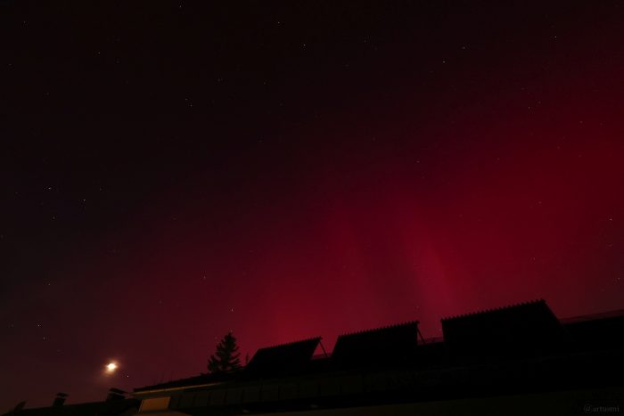 Polarlichtnacht in Eisingen am 10. Mai 2024