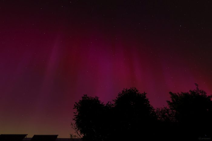 Polarlichtnacht in Eisingen am 11. Mai 2024