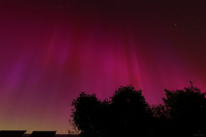 Polarlichtnacht in Eisingen am 11. Mai 2024