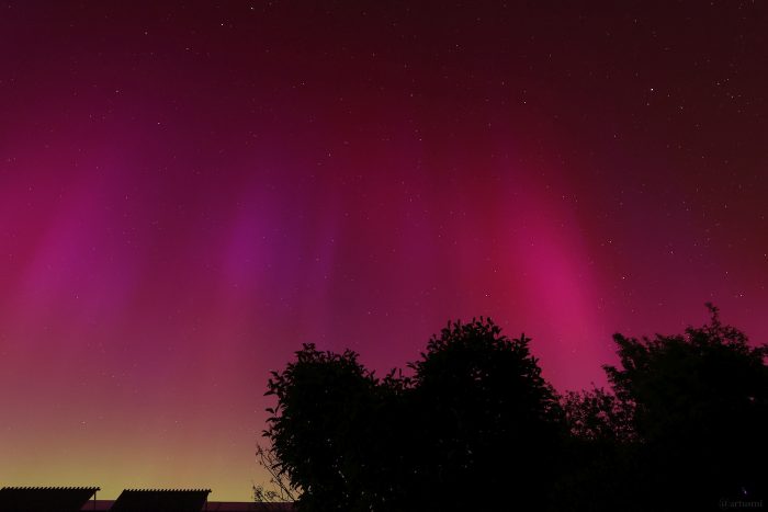 Polarlichtnacht in Eisingen am 11. Mai 2024