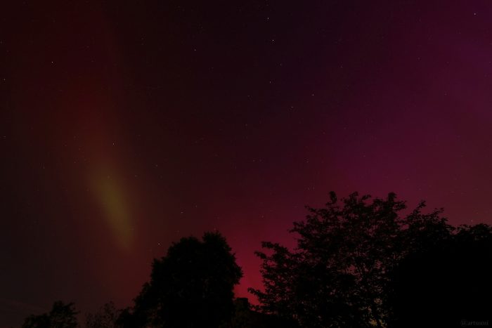 Polarlichtnacht in Eisingen am 11. Mai 2024