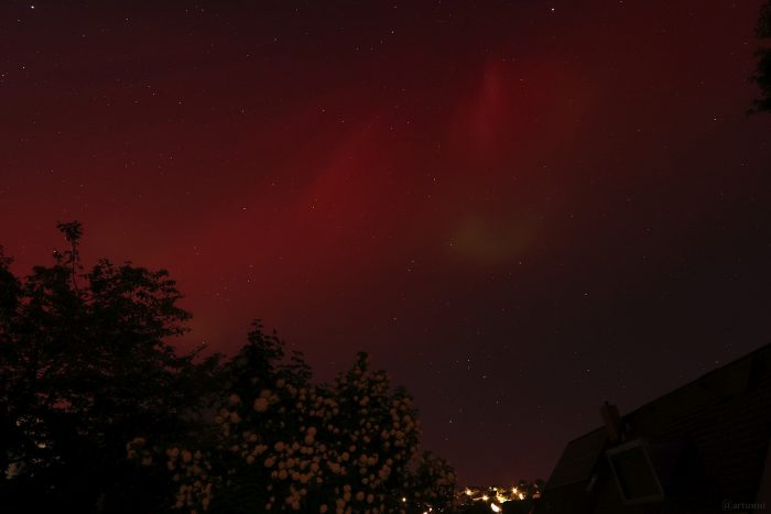 Polarlichtnacht in Eisingen am 11. Mai 2024