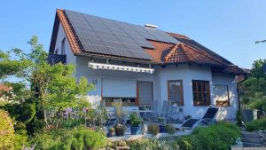 Unsere PV-Anlage am 13. Mai 2024