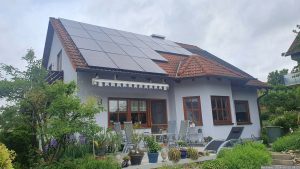Unsere PV-Anlage am 22. Mai 2024