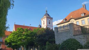 St. Nikolei-Kirche in Marktbreit am 4. Juni 2024