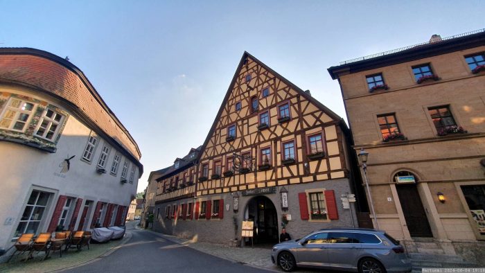 Hotel Löwen in Marktbreit am 4. Juni 2024