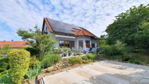 Unser Garten und unsere PV-Anlage am 13. Juni 2024