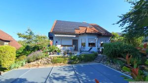 Unser Garten und unsere PV-Anlage am 14. Juli 2024