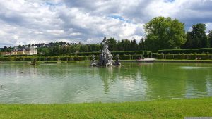 Hofgarten in Veitshöchheim am 14. Juli 2024