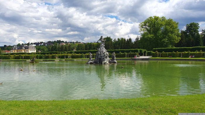 Hofgarten in Veitshöchheim am 14. Juli 2024